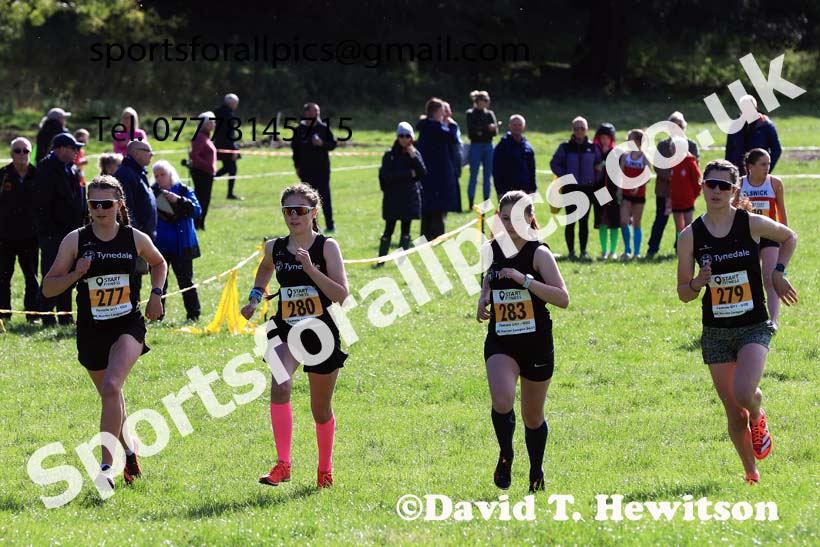 Womens under-17s 2024 Start Fitness NEHL, Thornley Hall Farm, Peterlee, Saturday, September 28th.   Photo: David T. Hewitson/Sports for All Pics